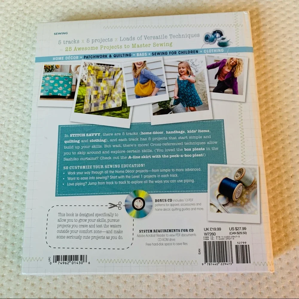COPY - Stitch Savvy Deborah Moebes sewing project book